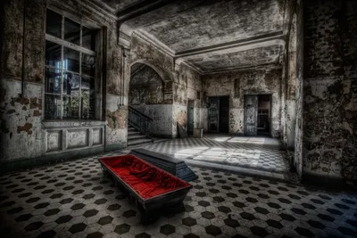 Bold Hauntingly Wallpaper Black/Dark Wallpaper 4K 3000x2000 A, Hauntingly, Dark, And, Artistic, Hd, Wallpaper:, Featuring, Dilapidated, Room, Ornate, Architecture, Gray, Landscape, QHD