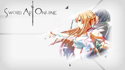 Asuna Yuuki Kirito Wallpaper 4K, Minimal category