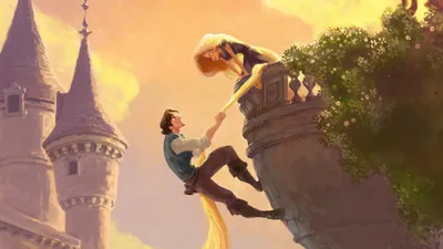 Vibrant Movie Tangled Rapunzel Flynn Fantasy Wallpaper 4K 2560x1440 A, Vibrant, Hd, Desktop, Wallpaper, From, The, Movie, Tangled, Featuring, Rapunzel, Flynn, Orange, Gray, Purple, Ultrawide, QHD