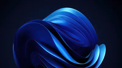 Abstract Smooth Flowing Blue Shapes Technology Wallpaper 4K 3840x2160 Abstract, 4k, Ultra, Hd, Desktop, Wallpaper, Featuring, Smooth, Flowing, Blue, Shapes, Inspired, Brown, Ultrawide