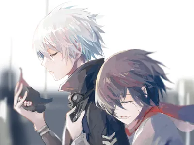 Vibrant Ken Wallpaper Abstract Wallpaper 4K 2362x1772 Hd, Wallpaper, Featuring, Ken, Kaneki, With, White, Hair, Touka, Kirishima, Short, Anime, Landscape, Full HD