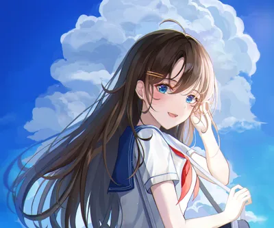 Dark School Wallpaper Abstract Wallpaper 4K 4281x3568 School, Uniform, Anime, Girl, Hd, Desktop, White, Square, 4k