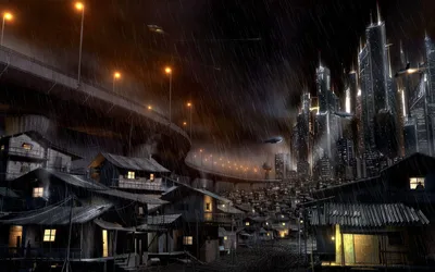 Sleek Fantasy Wallpaper World Wallpaper 4K 1920x1200 Hd, Fantasy, Cityscape, Wallpaper, Depicting, A, Futuristic, Metropolis, Towering, Skyscrapers, Glowing, Against, Gray, Black, Ultrawide, Full HD