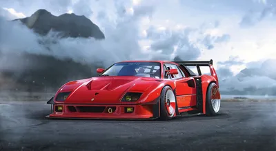 Vivid Car Wallpaper Cars Wallpaper 4K 1974x1080 Car, Supercar, Ferrari, Vehicle, F40, Hd, Desktop, White, Ultrawide, Full HD