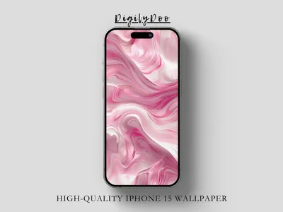 Pink Swirl Iphone Technology Wallpaper 4K 2667x2000