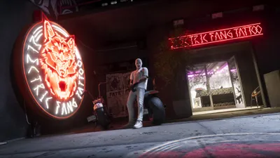 Grand Theft Auto Video Game Animals Wallpaper 4K 3840x2160 Grand, Theft, Auto, Vi, Video, Game, 4k, Ultra, Desktop, Neon-lit, Alley, Biker, Gray, White, Ultrawide