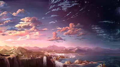 Bright Anime Wallpaper Abstract Wallpaper 4K 5120x2880