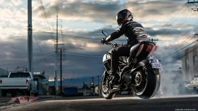 Moody Motorcycle Wallpaper Cars Wallpaper 4K 3840x2160