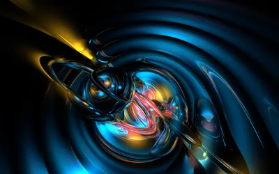 Misty Abstract Wallpaper Abstract Wallpaper 4K 1920x1200 Hd, Abstract, Cgi, Wallpaper:, Featuring, Vibrant, Swirls, Of, Blue, Yellow, Red, Hues, Brown, Ultrawide, Full HD