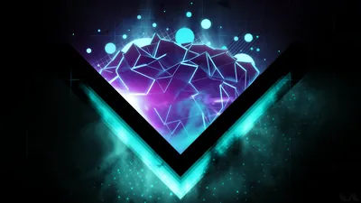 Epic Abstract Wallpaper Abstract Wallpaper 4K 1920x1080 An, Abstract, 3d, Design, Featuring, Vibrant, Colors, Geometric, Triangles, Smoke, Effects, Creating, Black, Ultrawide, Full HD