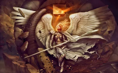 Fantasy Angel Warrior Radiant Fantasy Wallpaper 4K 1920x1200 Hd, Desktop, Wallpaper, Featuring, A, Fantasy, Angel, Warrior, Radiant, Wings, Armor, Wielding, Gray, Ultrawide, Full HD
