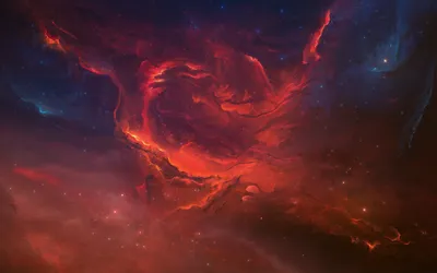 Sci Inspired Orange Nebula Space Space Wallpaper 4K 3840x2400 Hd, Desktop, Wallpaper, Of, A, Sci-fi, Inspired, Orange, Nebula, Space, Featuring, Swirling, Brown, Ultrawide, 4k