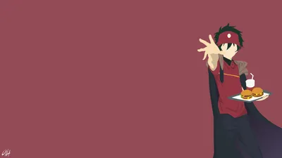 Minimalist Sadao Maou Hataraku Minimal Wallpaper 4K 1920x1080 Minimalist, Hd, Desktop, Wallpaper, Featuring, Sadao, Maou, From, Hataraku, Maou-sama, Devil, Part-timer, Brown, Black, Ultrawide, Full HD