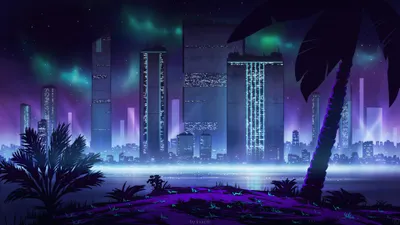Neon Lights City Wallpaper 4K, Technology category