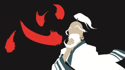Minimalist Stylized Depiction Minimal Wallpaper 4K 1921x1080 Minimalist, Hd, Wallpaper, Featuring, A, Stylized, Depiction, Of, Isaac, Netero, Anime, Hunter, White, Red, Gray, Ultrawide, Full HD