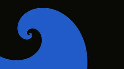 Minimalist Bold Artistic Blue Minimal Wallpaper 4K 1920x1080 Hd, Minimalist, Desktop, Wallpaper, Featuring, A, Bold, Artistic, Blue, Wave, Design, Against, Black, Ultrawide, Full HD
