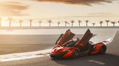 Calm Orange Wallpaper Animals Wallpaper 4K 2560x1440 Orange, Mclaren, P1, Supercar, With, Butterfly, Doors, Open, Parked, Racetrack, Sunset, Captured, White, Ultrawide, QHD