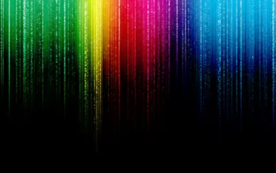 Abstract Design Vertical Rainbow Black/Dark Wallpaper 4K 1680x1050 Hd, Pc, Desktop, Wallpaper, Featuring, An, Abstract, Design, Vertical, Rainbow-colored, Streaks, Cascading, Yellow, Orange, Ultrawide