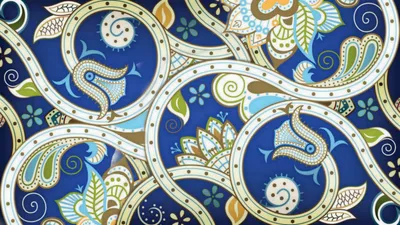 Abstract Pattern Swirls Abstract Wallpaper 4K 1920x1080 Hd, Pc, Desktop, Wallpaper, Featuring, An, Abstract, Pattern, Intricate, Swirls, Floral, Motifs, White, Brown, Ultrawide, Full HD