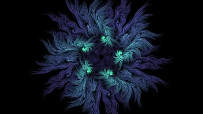 Dark Abstract Wallpaper Abstract Wallpaper 4K 1920x1080 Abstract, Swirling, Blue, And, Green, Shapes, Form, A, Radiant, Intricate, Pattern, Black, Ultrawide, Full HD