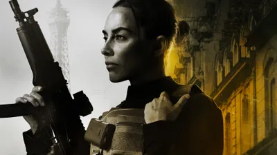 Sleek Woman Wallpaper World Wallpaper 4K 3840x2160 4k, Ultra, Hd, Pc, Desktop, Wallpaper:, Of, A, Woman, Tactical, Gear, Holding, White, Ultrawide