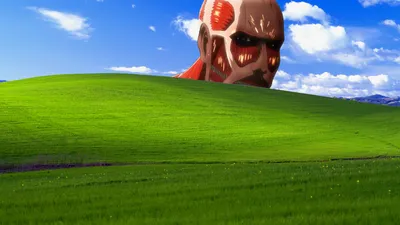 Anime Dramatic Attack Titan Towering Wallpaper 4K, Nature category