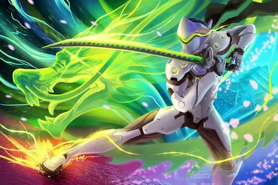 Genji Video Game Games Wallpaper 4K 2000x1333 Hd, Desktop, Wallpaper:, Of, Genji, From, The, Video, Game, Overwatch, Showcasing, Him, Gray, Yellow, Ultrawide, Full HD