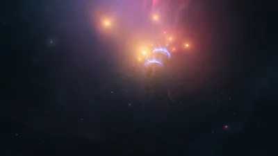 Captivating Sci Space Space Wallpaper 4K 5120x2880 Hd, Desktop, Wallpaper, Featuring, A, Captivating, Sci-fi, Space, Scene, Bright, Stars, Colorful, Gray, Ultrawide, 4k