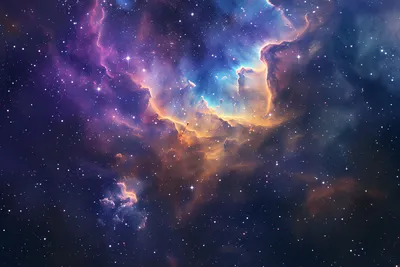 Vibrant Nebula Deep Space Wallpaper 4K 5376x3584 4k, Ultra, Hd, Desktop, Wallpaper, Of, A, Vibrant, Nebula, Deep, Space, Showcasing, Gray, Brown, Landscape