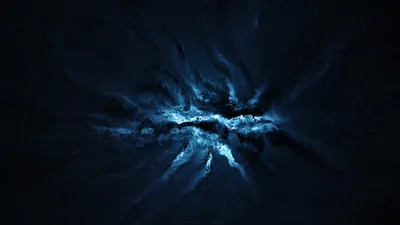 Sci Nebula Deep Blue Tones Space Wallpaper 4K 3840x2160 A, Stunning, Hd, Wallpaper, Featuring, Sci-fi, Nebula, Deep, Blue, Tones, Capturing, Mesmerizing, Gray, Brown, Red, Ultrawide, 4k