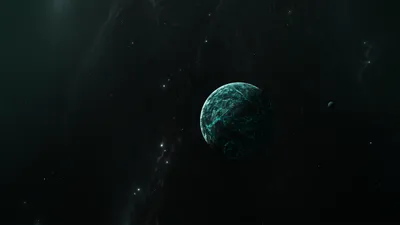 Sci Planet Surrounded Space Wallpaper 4K 3840x2160 A, Stunning, Hd, Sci-fi, Desktop, Wallpaper, Features, Planet, Surrounded, Stars, Nebulae, Creating, Brown, Gray, Ultrawide, 4k