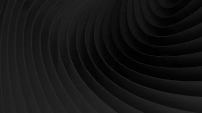 Minimalist Black Wave Minimal Wallpaper 4K 5000x2811
