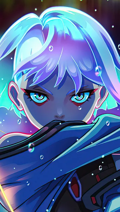 Dreamy Cyberpunk Wallpaper Technology Wallpaper 4K 1220x2160