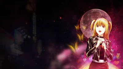Death Note Misa Abstract Wallpaper 4K 1191x670