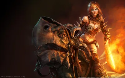 Dark Tyris Wallpaper Fantasy Wallpaper 4K 1920x1200 Tyris, Flare, The, Fierce, Woman, Warrior, From, Video, Game, Golden, Axe, Beast, Brown, Ultrawide, Full HD