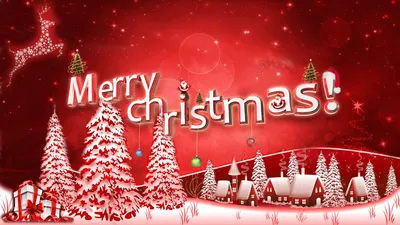 Merry Christmas Holiday Magic 1920x1080 Fantasy Wallpaper 4K 1920x1080