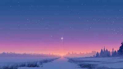 Misty Winter Wallpaper Wallpaper 4K, Technology category
