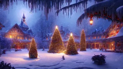 Dreamy Christmas Wallpaper World Wallpaper 4K 1920x1080