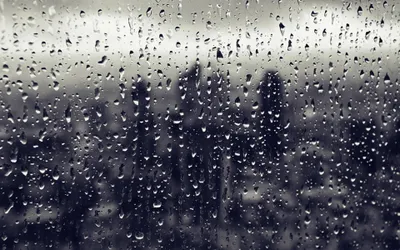Rainy Window Cave Rain Wallpaper 4K, Abstract category