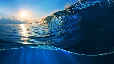 Dark Ocean Wallpaper Wallpaper 4K, Nature category