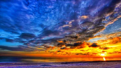 Sunset Nature Wallpaper 4K, Nature category