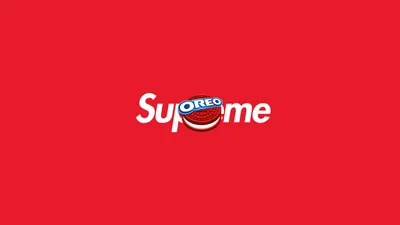 Minimalist Red Supreme Logo Oreo Minimal Wallpaper 4K 7680x4326 Minimalist, Red, 8k, Desktop, Wallpaper, Featuring, A, Supreme, Logo, Oreo, Cookie, Replacing, White, Ultrawide, 4K