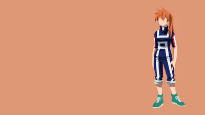 Calm Minimalist Wallpaper Minimal Wallpaper 4K 1920x1080 Minimalist, Hd, Desktop, Wallpaper, Featuring, Itsuka, Kendo, From, Hero, Academia, Simple, Anime, Orange, Gray, Pink, Ultrawide, Full HD