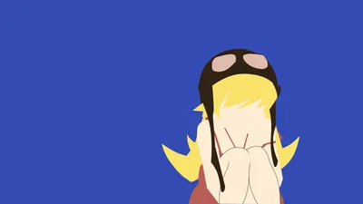 Minimalist Shinobu Oshino Monogatari Series Minimal Wallpaper 4K 1920x1080 Minimalist, Hd, Desktop, Wallpaper, Featuring, Shinobu, Oshino, From, Monogatari, Series, Simple, Anime, Red, White, Ultrawide, Full HD