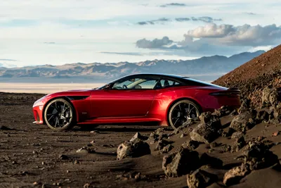 Red Aston Martin Nature Wallpaper 4K 3000x2000 Red, Aston, Martin, Dbs, Superleggera, Supercar, Parked, On, Rocky, Terrain, Mountains, Clouds, White, Landscape, QHD