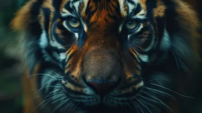 Bold Tiger Wallpaper Wallpaper 4K, Animals category
