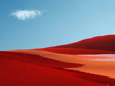 Windows Desert Scenery Wallpaper 4K, Nature category