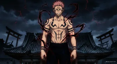 Golden Jujutsu Wallpaper Black/Dark Wallpaper 4K 2816x1536