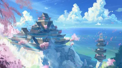 Anime Scenery Abstract Abstract Wallpaper 4K 1920x1080